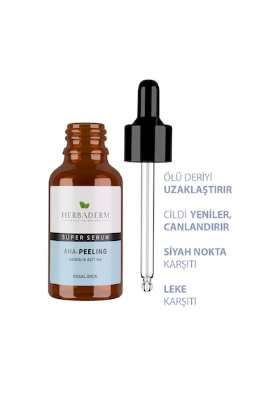 Superserum Aha-Peeling Doğal Yüz Serumu