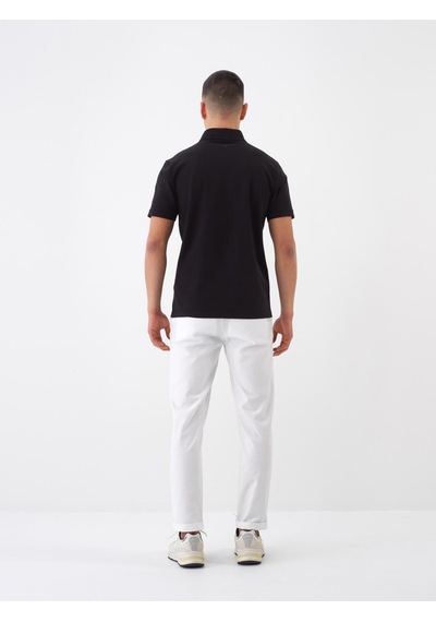 Xint Siyah Pamuk Dokulu Slim Fit Tişört 502207
