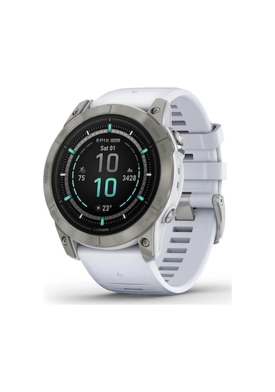 Garmin Epix Pro Gen 2 Sapphire Edition Titanyum Saat Beyaz 51 MM Beyaz