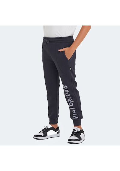 Slazenger  LANEY Çocuk Cepli Koyu Gri Eşofman  Altı