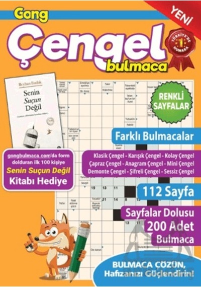 Gong Çengel Bulmaca 17 Maxi Yayıncılık