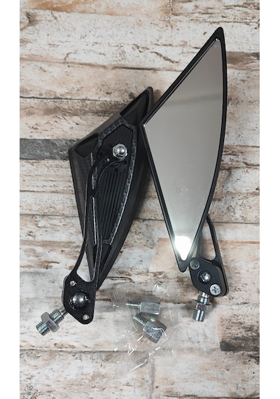 Dikiz Aynası Set Karbon 10mm Takım Ayna Takim Karbon