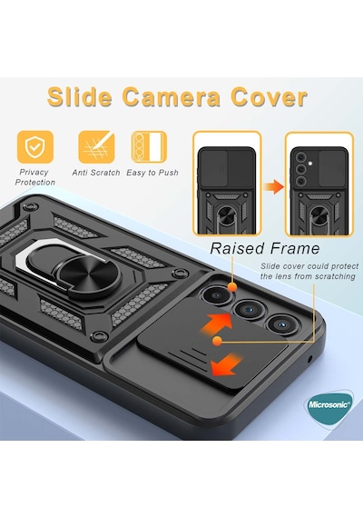 Microsonic Samsung Galaxy Uyumlu S26 Ultra Kılıf Impact Resistant Lacivert -
