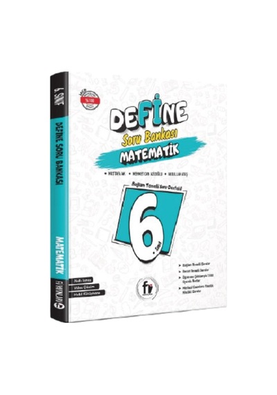 Fi Yayınları 6. Sınıf Maarif Model Define Matematik Soru Bankası