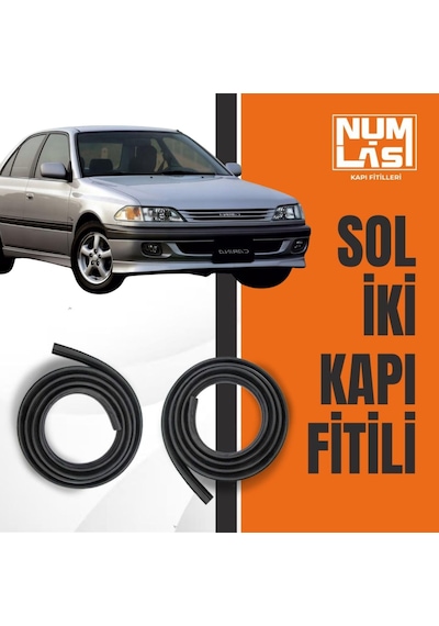Toyota Carina 1996-1998 Sol Ön Ve Arka Kapı Fitili-a Kalite-numlas-nm5586