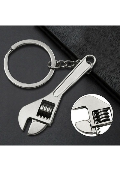 Kurbağacık İngiliz Anahtarı metal Anahtarlık