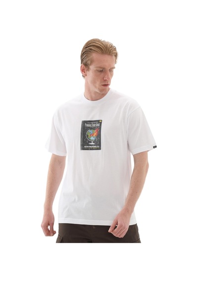 000m5wwht1-r Vans Paperback Writer Ss Erkek T-shirt Beyaz 000m5wwht1-r Beyaz