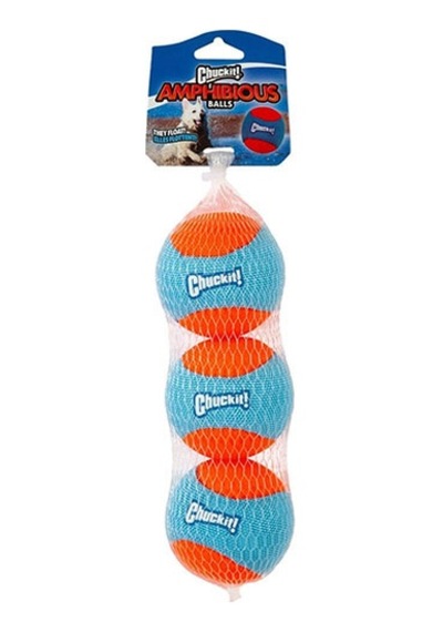 Chuckit Suda Batmayan Üçlü Köpek Topu 6,5 Cm 260-50002.01