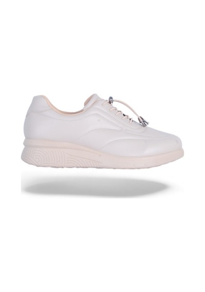 Elmisa 059 Krem Kadın Casual Ayakkabı Krem