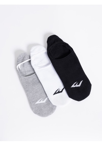 Everlast Econ 3'lü Karma Babet Çorap Gri Melanj