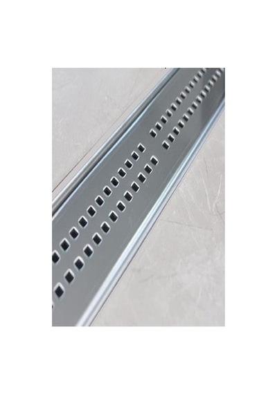 Lineer Dönerli Duş Kanalı 40 Cm Çok Renkli Krom