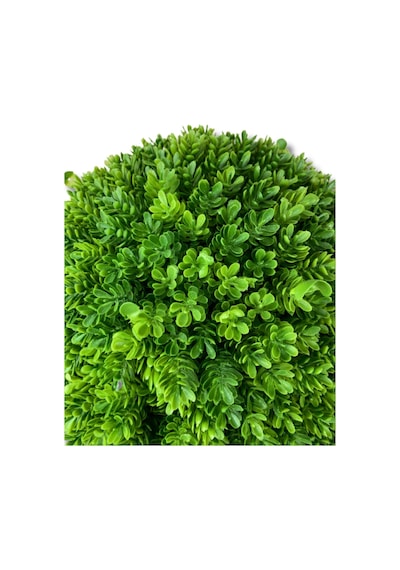 Cihan Çiçekçilik 3'lü Çamdalı Şimşir Top 170 Cm Yapay Ağaç 30x30 Metal Saksı Yeşil