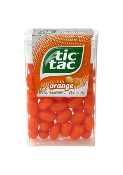 Tic Tac Portakal Aromalı Şeker 18 Gr. (1 Adet)