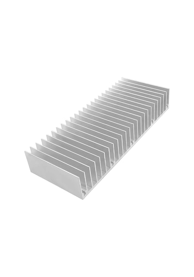15cm X 6cm X 2.5cm Alüminyum Metal Soğutucu Blok Radyatör Peltier Isı Düşürücü Amfi Led Entegre