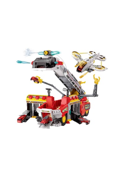 Maxx Wheels Sesli Ve Işıklı Kurtarma Garaj Seti 50200 Fire Rescue