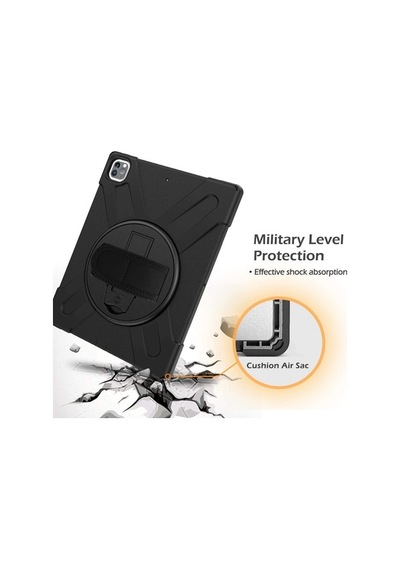 Duxweel Apple Uyumlu iPad 12.9 2022 Darbe Önleyici Gear Armor Kılıf