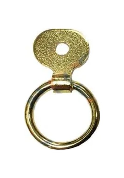 Halkalı Tablo, Çerçeve Askısı, Küçük, 15x28mm, Sarı - 1 Adet 1461851