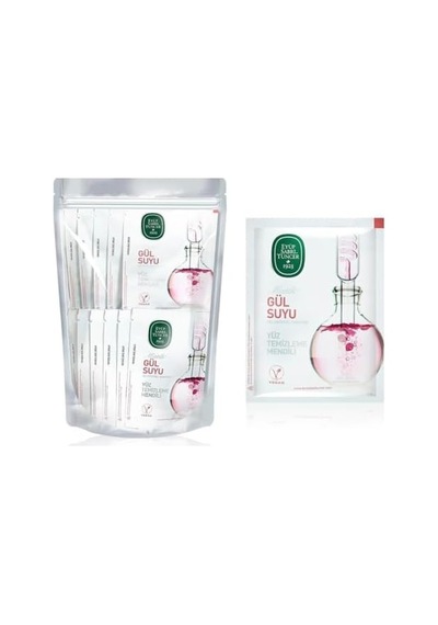 Mistik Gül Suyu Yüz Temizleme Mendili 30lu Doypack Poşet 9,3 X 12,5 Büyük Boy