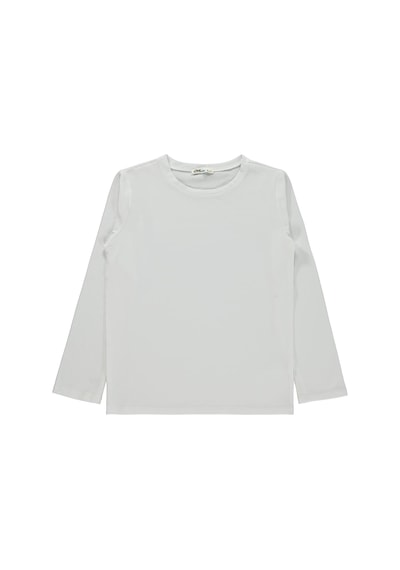 Civil Boys Civil Erkek Çocuk Basic Sweatshirt Likralı Süprem Uzun Kol Okul Kreş Ve Günlük Kullanım - Beyaz Civil Boys Civil Erkek Çocuk Basic Sweatshirt Likralı Süprem Uzun Kol Okul Kreş Ve Günlük Kullanım - Beyaz