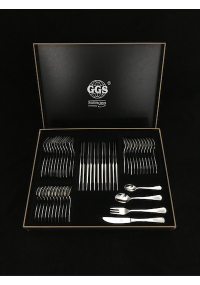Ggs Solingen Petra Mat 96 Parça Çatal Kaşık Bıçak Takımı Füme