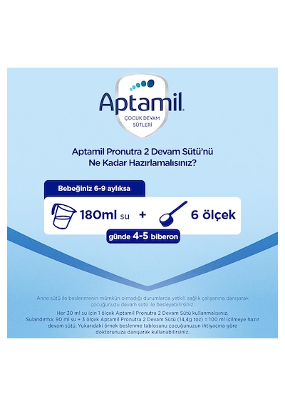 Aptamil Pronutra 2 Devam Sütü 600 G x 4 Adet