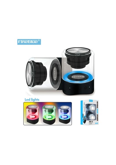 Mk-22 Bluetooth İkili Speaker Kablosuz Hoparlör Led Işık Mega Bas Taşınabilir