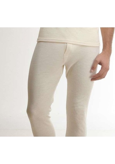 Hasyün Erkek Ince Termal Yün Don Uzun Yün Içlik Woolmark Sertifik