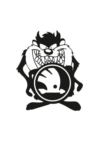 2 Adet Skoda Taz Komik Araba Sticker Yapıştırma