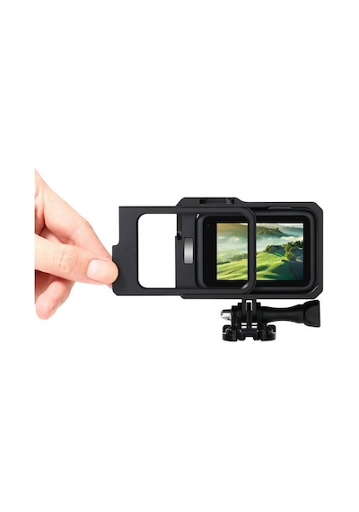 Ayex Hero 9 Alüminyum Kafes Çerçeve Gopro Hero 9 Uyumlu