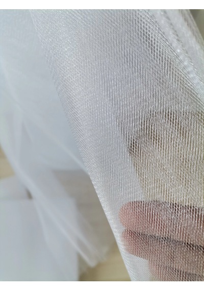 5 Adet Beyaz 100x300 Kristal Tül Düğün Bohça Süsü Nikah Bohça Süsü Nişan Bohça Süsleme Tülü