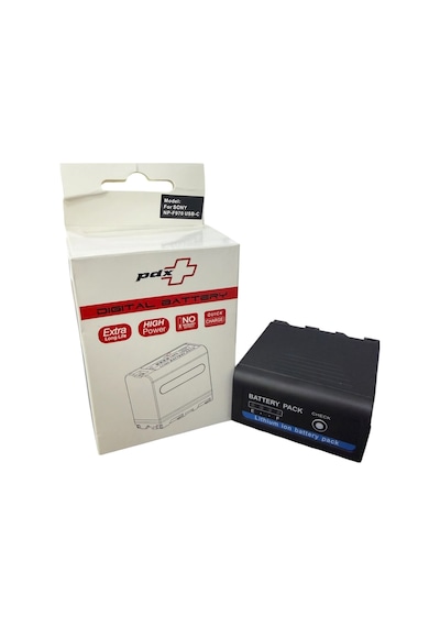 Pdx Plus For Sony Np-f970 Usb-c Batarya