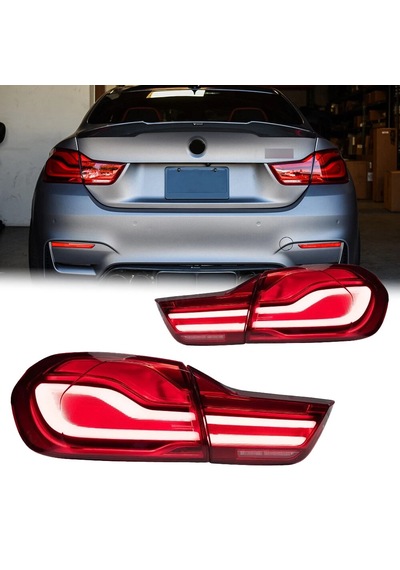 Bmw F33 2014-2020 Lci Kırmızı Ledli Arka Stop