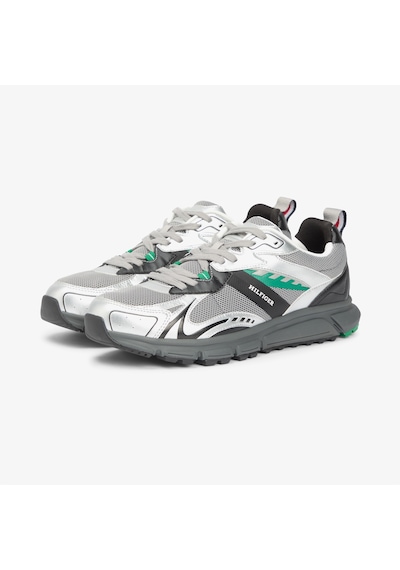 Tommy Hilfiger Tech Mix Erkek Gri Spor Ayakkabı Fm0fm05843