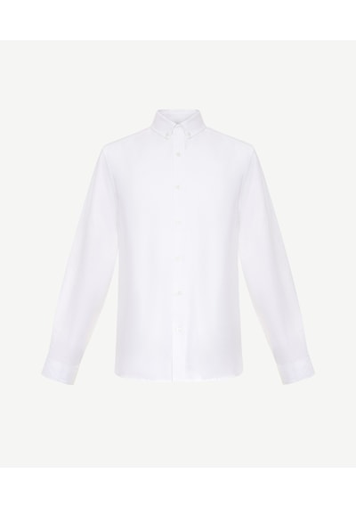 Yargıcı Regular Fit Oxford Gömlek 25yegm6002x 037 Ekru