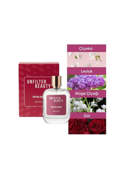 Kadın Parfüm Edt Crystal Heart 50 Ml Amber - Çiçeksi