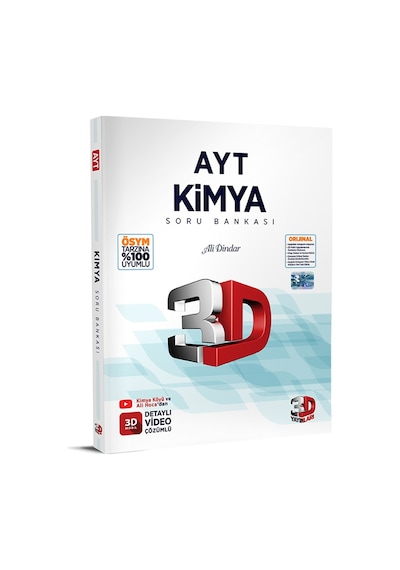 3d Yayınları Ayt Kimya Video Destekli Konu Soru Bankası