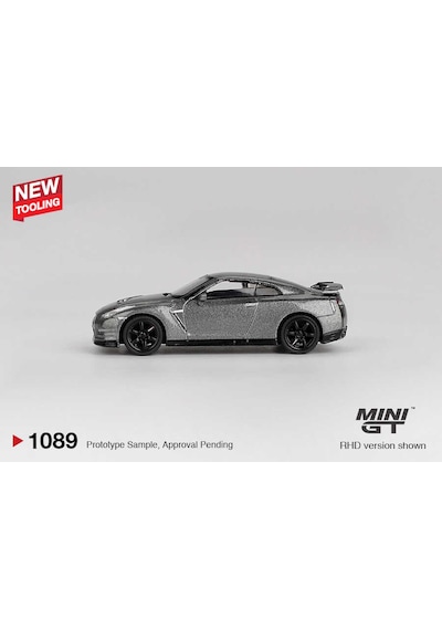 Mini Gt 1:64 Nissan Gt-r 2013 Nismo R35 Crs Dark Metal Gray Diecast Model Araba Gri