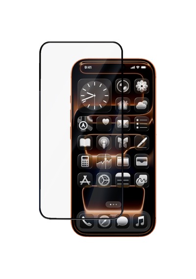 Apple iPhone Uyumlu 16e  Mohseven M6 Privacy Temperli Cam Ekran Koruyucu Uygulama Aparatlı Siyah