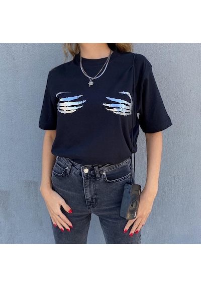 Kalic Studio Hands - T-shirt Siyah