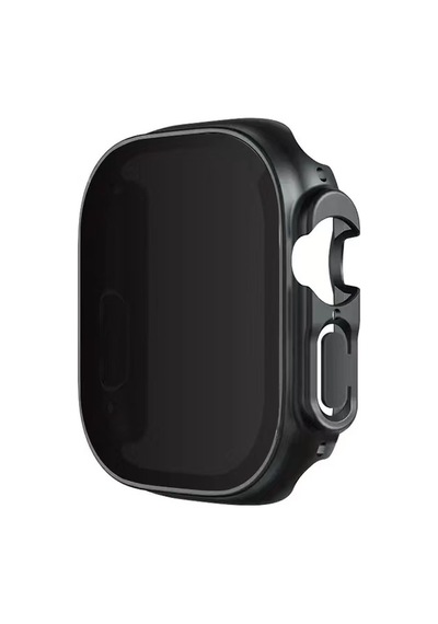 Apple Uyumlu Watch Ultra 49mm Sert Pc Kasa Ve Privacy Ekran Koruyucu Zore Gard 23
