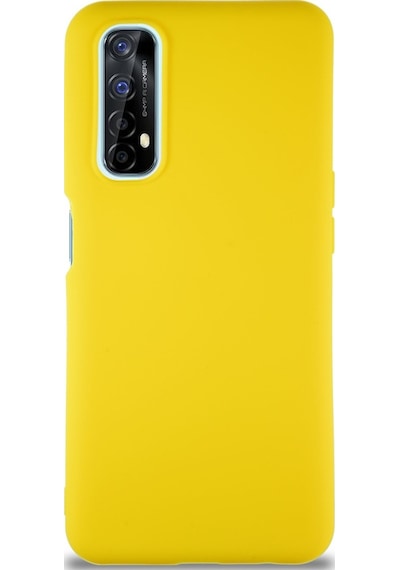 Realme 7 Kilif Soft Premier Renkli Silikon Kapak 490227951