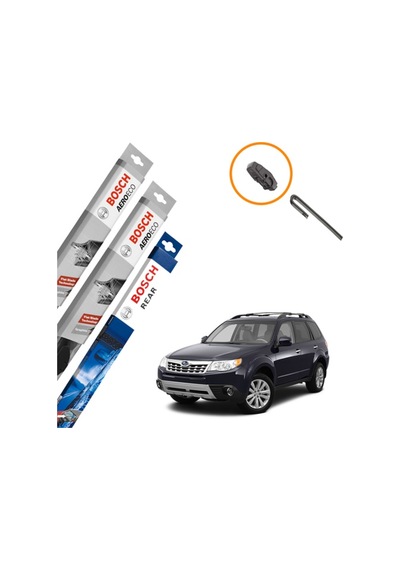 Subaru Forester Muz Silecek Ön Arka Bosch Aeroeco 2008-2012