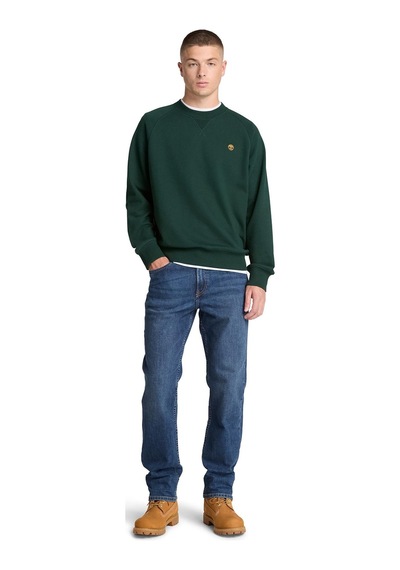 Bc0yhbaea11-r Timberland Exeter Rıver Lb Crew Sweatshirt Erkek Sweatshirt Yeşil Bc0yhbaea11-r
