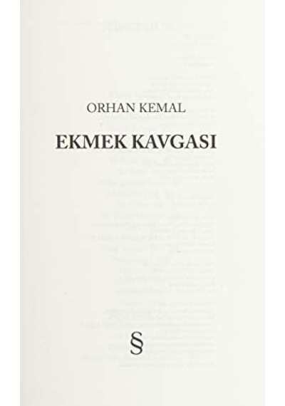 Ekmek Kavgası - 57858324546396399215506