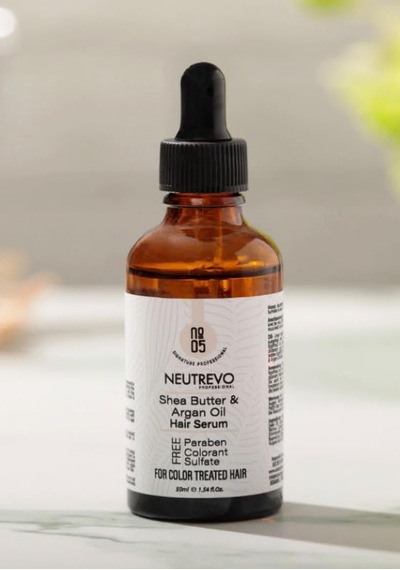 Neutrevo Professional No:5 Argan Serisi İpeksi Parlaklık Saç Bakım Serumu 50 Ml