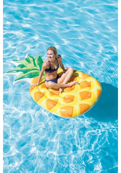Intex58761 Ananas Yatak - Ada, Deniz Yatağı Çok Renkli