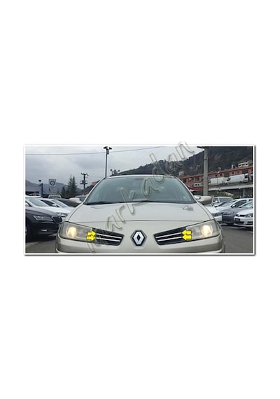 Db Chrome Renault Megane 2 Ön Panjur Nikelajı 2006-2010 4 Parça P