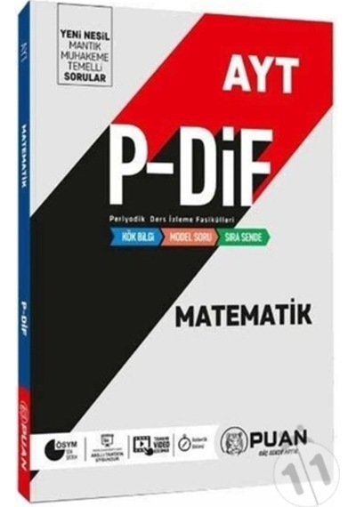 Puan Yayınları AYT Matematik PDİF Konu Anlatım Fasikülleri