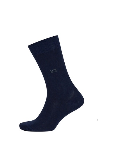 D's Damat Bambu 3lü Çorap Set Lacivert Renkli