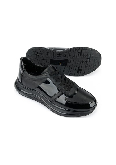 Ziya Erkek Hakiki Deri Sneaker 161423z74 Siyah 161423z74 000 40